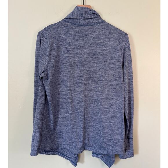 Nike Yoga Dri-Fit Cascade Cardigan Blue Medium - Picture 5 of 9